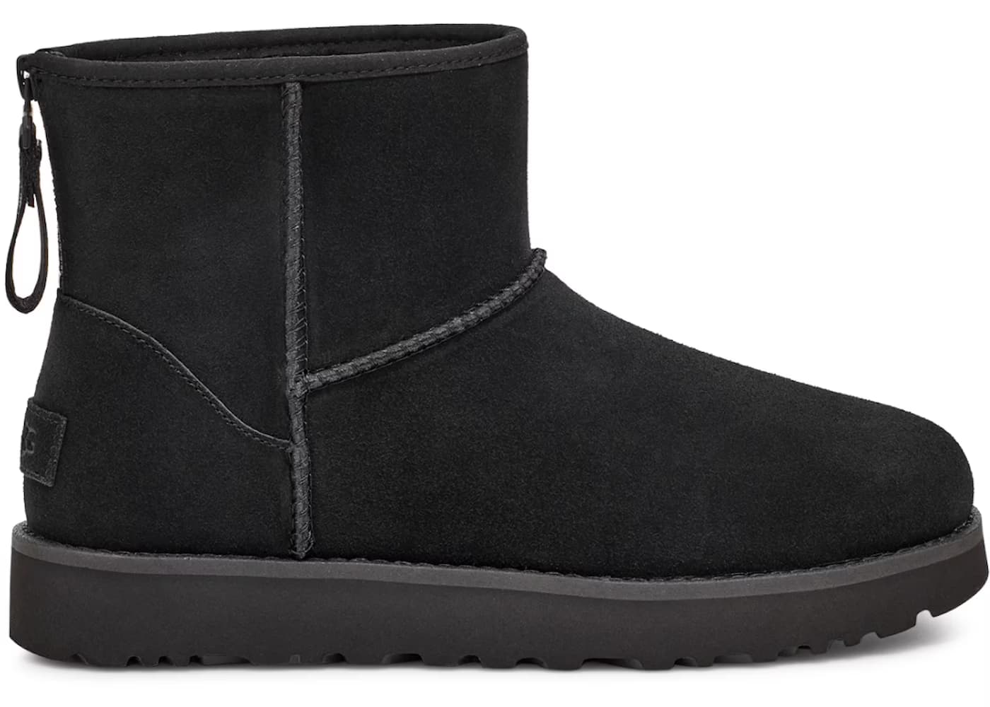 UGG Classic Mini Logo Zip Black — Ugg en Ibiza