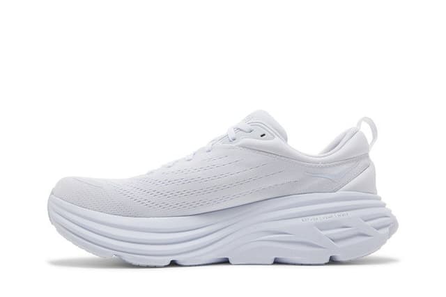 Hoka One One Bondi 8 Triple White 3