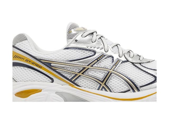 ASICS GT-2160 White Pure Silver Gold 2