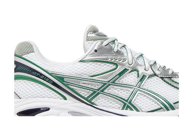 ASICS GT-2160 White Shamrock Green 2