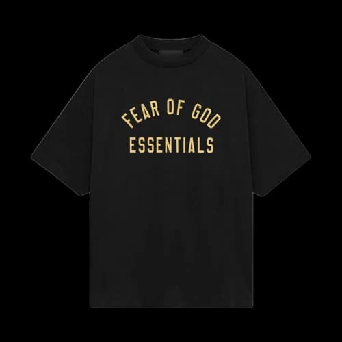 Fear of God Essentials Jersey Crewneck Tee Black