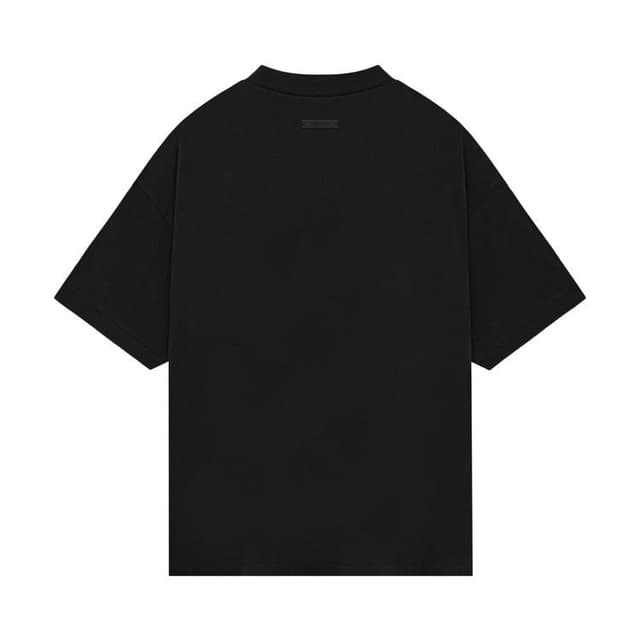 Fear of God Essentials Jersey Crewneck Tee Black 2