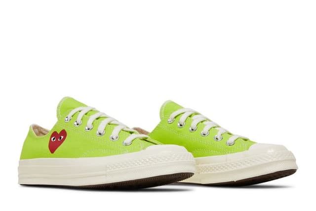 Converse Chuck Taylor All Star 70 Ox Comme des Garcons PLAY Bright Green 8