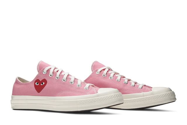 Converse Chuck Taylor All Star 70 Ox Comme des Garcons PLAY Bright Pink 8