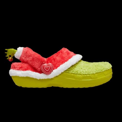 Crocs Classic Lined Clog The Grinch