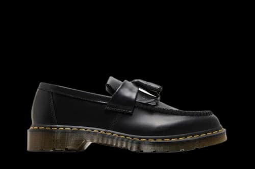 Dr. Martens Adrian Smooth Leather Tassel Loafer Black