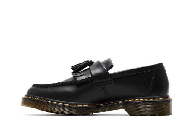 Dr. Martens Adrian Smooth Leather Tassel Loafer Black 3
