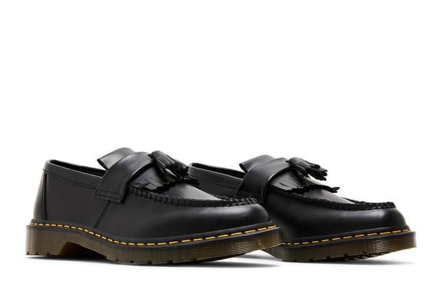 Dr. Martens Adrian Smooth Leather Tassel Loafer Black 8