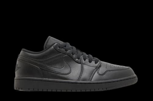 Jordan 1 Low Triple Black (2022) 1