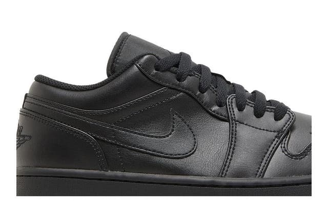 Jordan 1 Low Triple Black (2022) 2