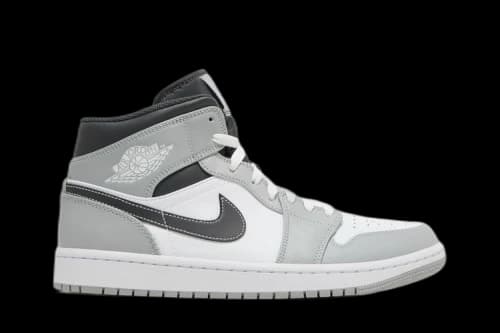 Jordan 1 Mid Light Smoke Grey Anthracite