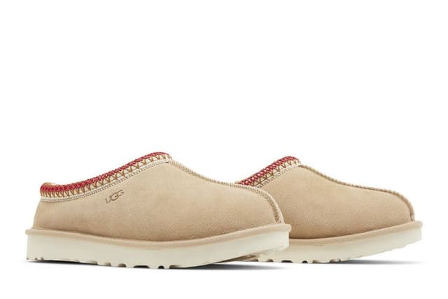 UGG Tasman Slipper Sand Dark Cherry (Women's) 8