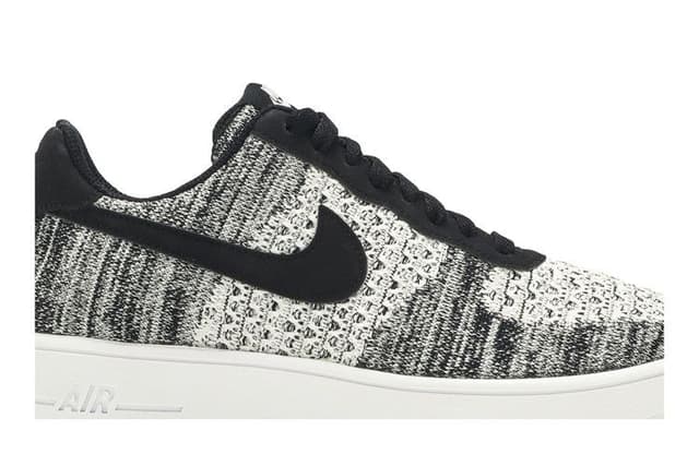 Nike Air Force 1 Flyknit 2 Black Pure Platinum 2