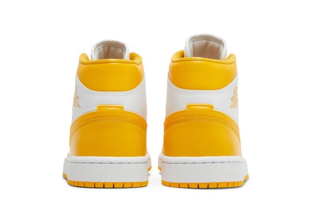 Jordan 1 Mid White University Gold (Women's) 6