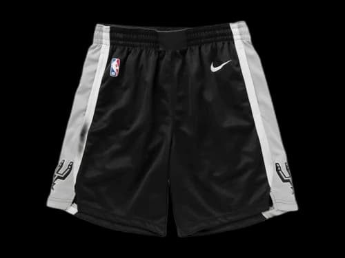 Nike NBA San Antonio Spurs Icon Edition Swingman Shorts Black/Grey
