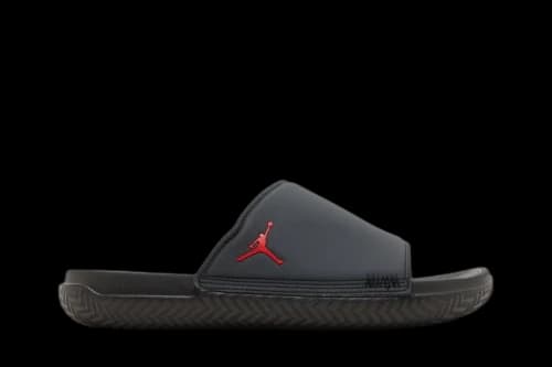 Jordan Play Slide Anthracite University Red