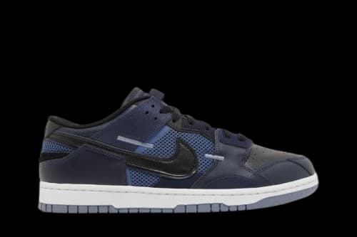 Nike Dunk Low Scrap Black Navy 1