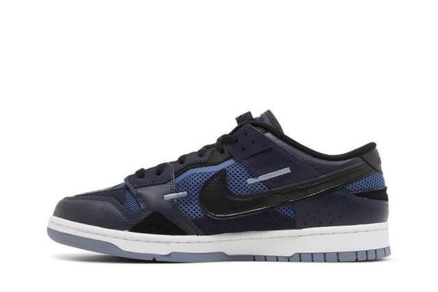 Nike Dunk Low Scrap Black Navy 3