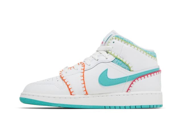 Jordan 1 Mid Multi Knit (GS) 3