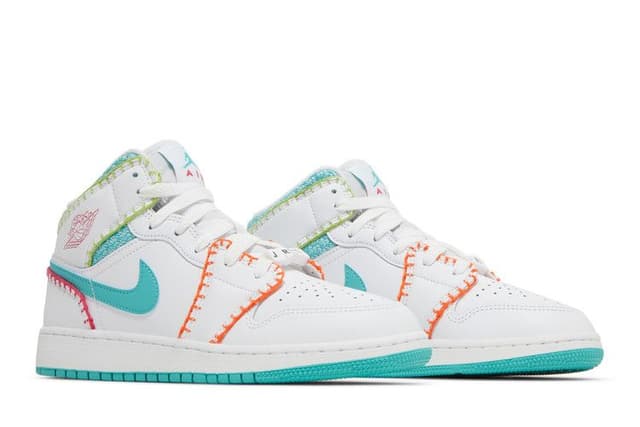 Jordan 1 Mid Multi Knit (GS) 8