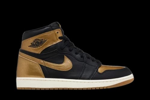 Jordan 1 Retro High OG Black Metallic Gold