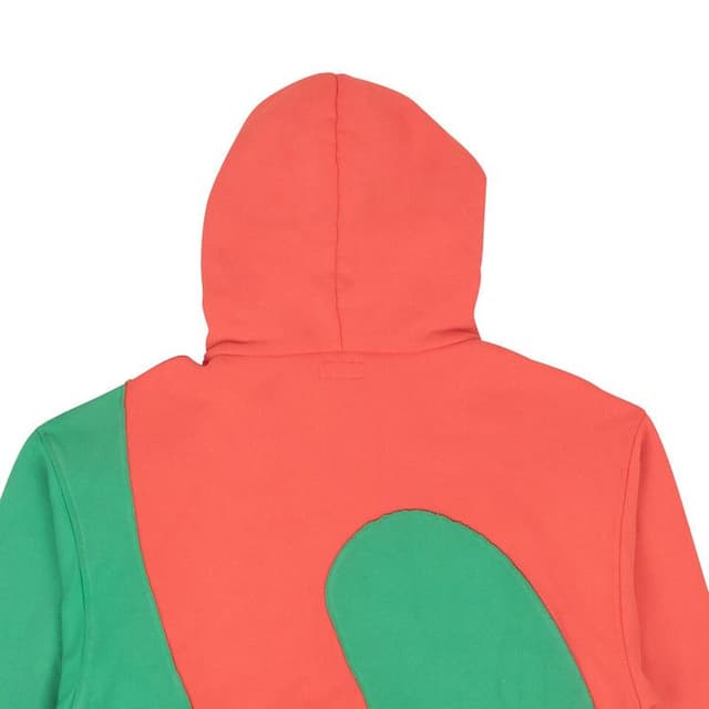 Comme des Garçons x ERL & Swirl Fleece Hoodie 'Multicolor' 2