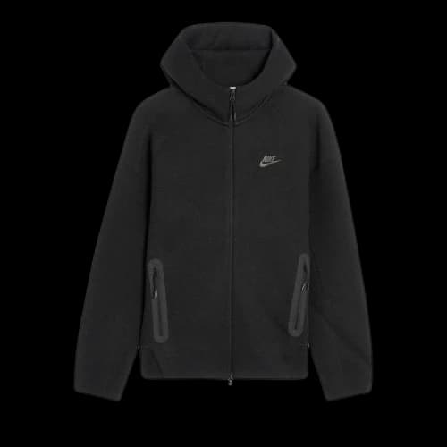 Nike Sportswear Tech Fleece Full-Zip Hoodie & Joggers Set Black/Black 1