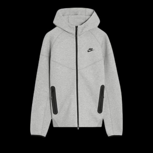 Nike Sportswear Tech Fleece Windrunner Full-Zip Hoodie Dark Grey Heather/Black 1