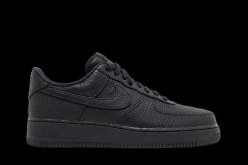 Nike Air Force 1 Low SP Triple Black Perforated