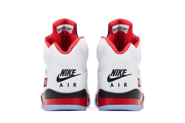 Jordan 5 Retro Fire Red Black Tongue (2025) 7