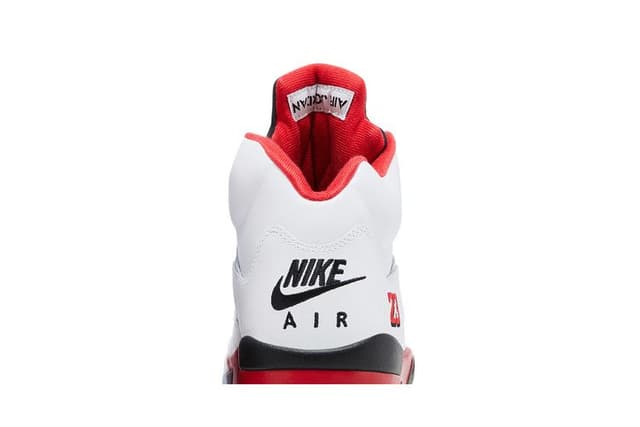 Jordan 5 Retro Fire Red Black Tongue (2025) 8