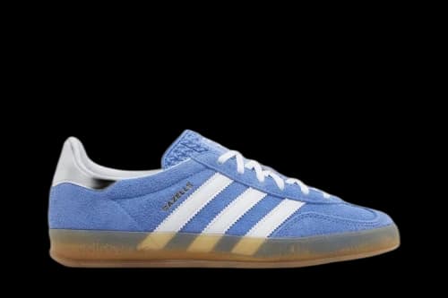 adidas Gazelle Indoor Blue Fusion Gum (Women's) 1