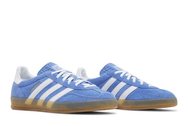 adidas Gazelle Indoor Blue Fusion Gum (Women's) 8