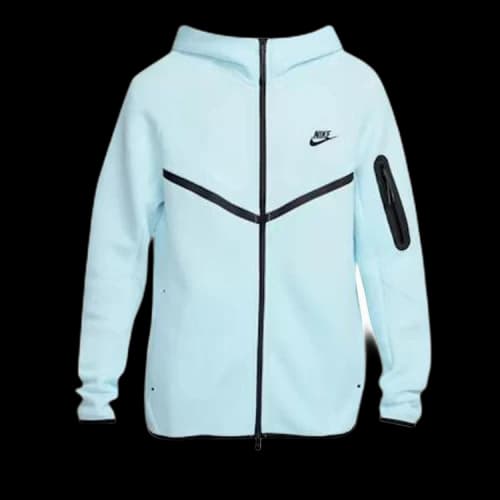 Nike Sportswear Tech Fleece Hoodie Glacier Blue 1