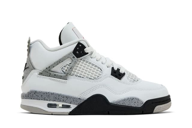 Jordan 4 Retro White Cement (2025) (GS) 3