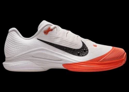 Nike Court Air Zoom Vapor 12 HC Sail Turf Orange 1