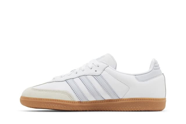 adidas Samba OG White Halo Blue Gum (Women's) 3