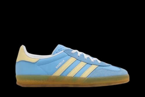 adidas Gazelle Indoor Semi Blue Burst Almost Yellow (Women's) 1