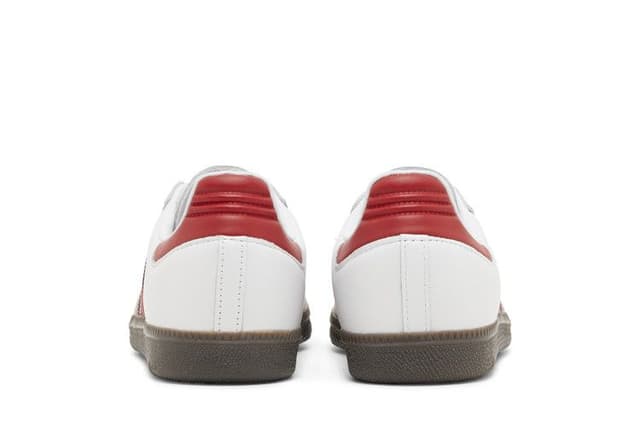 adidas Samba OG White Better Scarlet 6