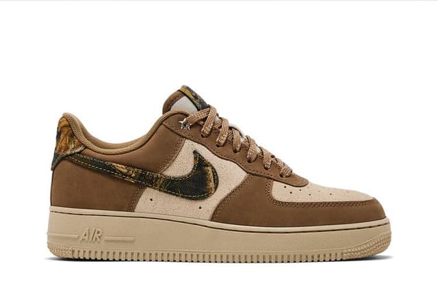 Nike Air Force 1 Low '07 Realtree Rattan Rocky Tan Seal Brown Camo 3