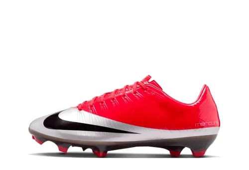 Nike Zoom Mercurial Vapor Superfly 1 RGN FG SE CR7 Max Orange Metallic Silver