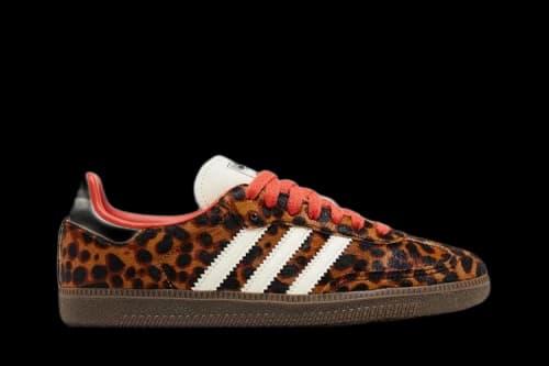 adidas Samba OG Preloved Red Leopard (Women's) 1