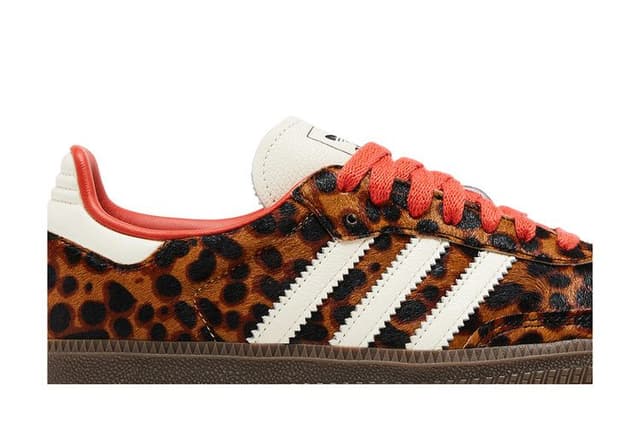 adidas Samba OG Preloved Red Leopard (Women's) 2