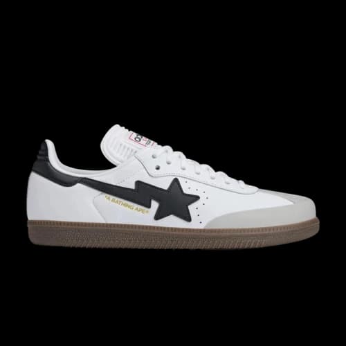 adidas Samba Bape White Black Gum