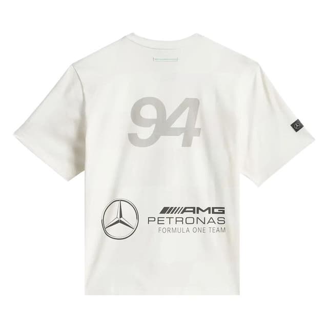 adidas Bad Bunny Mercedes - Amg Petronas Formula Team T-Shirt Core White Chalk White 3