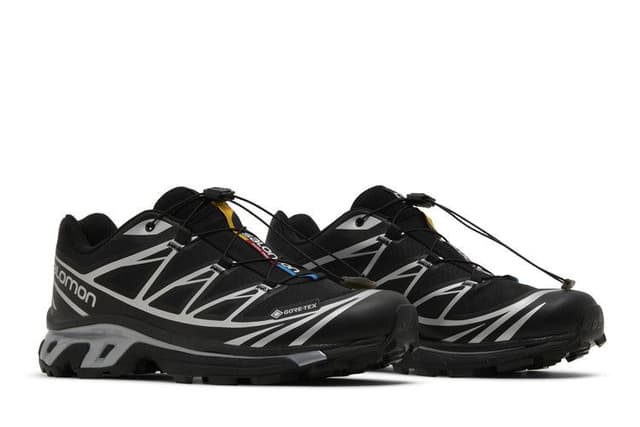 Salomon XT-6 Gore-Tex Black Silver 8