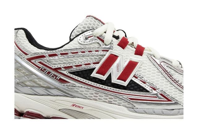New Balance 1906R Silver Classic Crimson 2