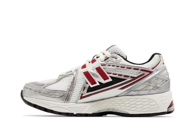 New Balance 1906R Silver Classic Crimson 3