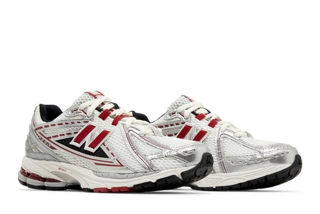 New Balance 1906R Silver Classic Crimson 8
