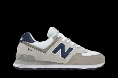 New Balance 574 Grey White Navy 1